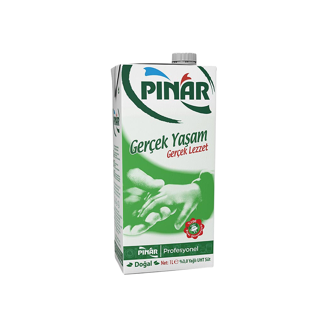 Pınar 1 LT Tam Yağlı Süt %3,3