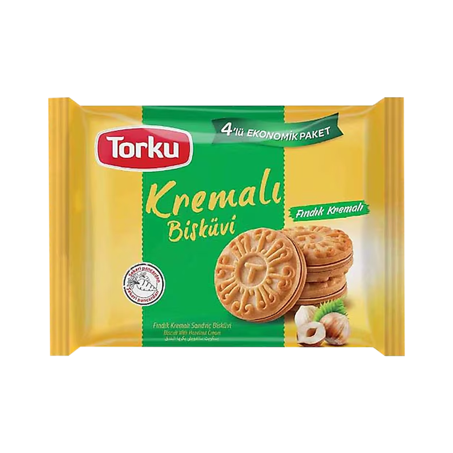 Torku Klasik Fındık Kremalı Bisküvi 61 GR