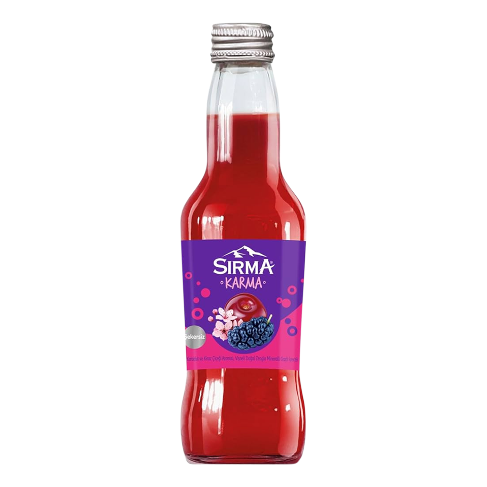 Sırma 250 ML Şekersiz Karadut Kiraz