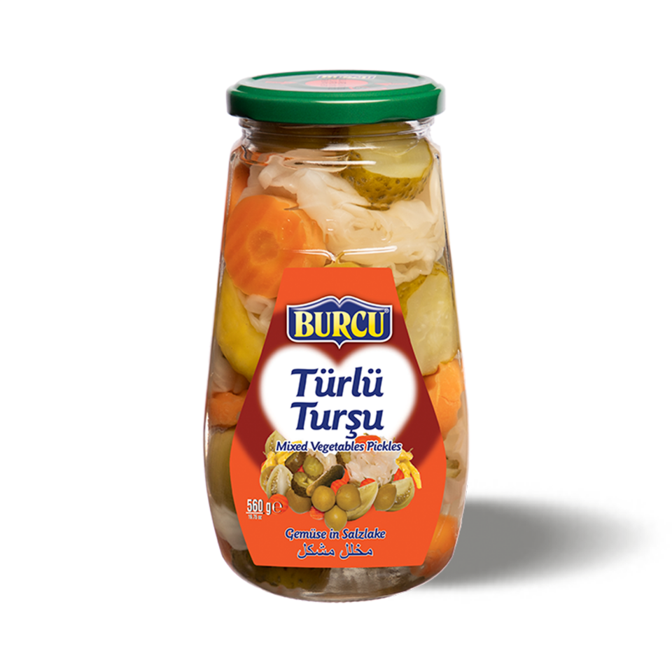Burcu Karışık Turşu 580 CC