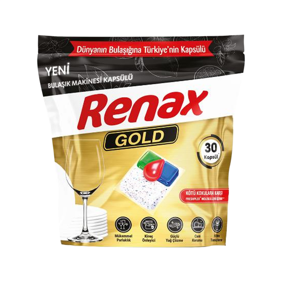 Renax Bulaşık Kapsül Gold 30 lu