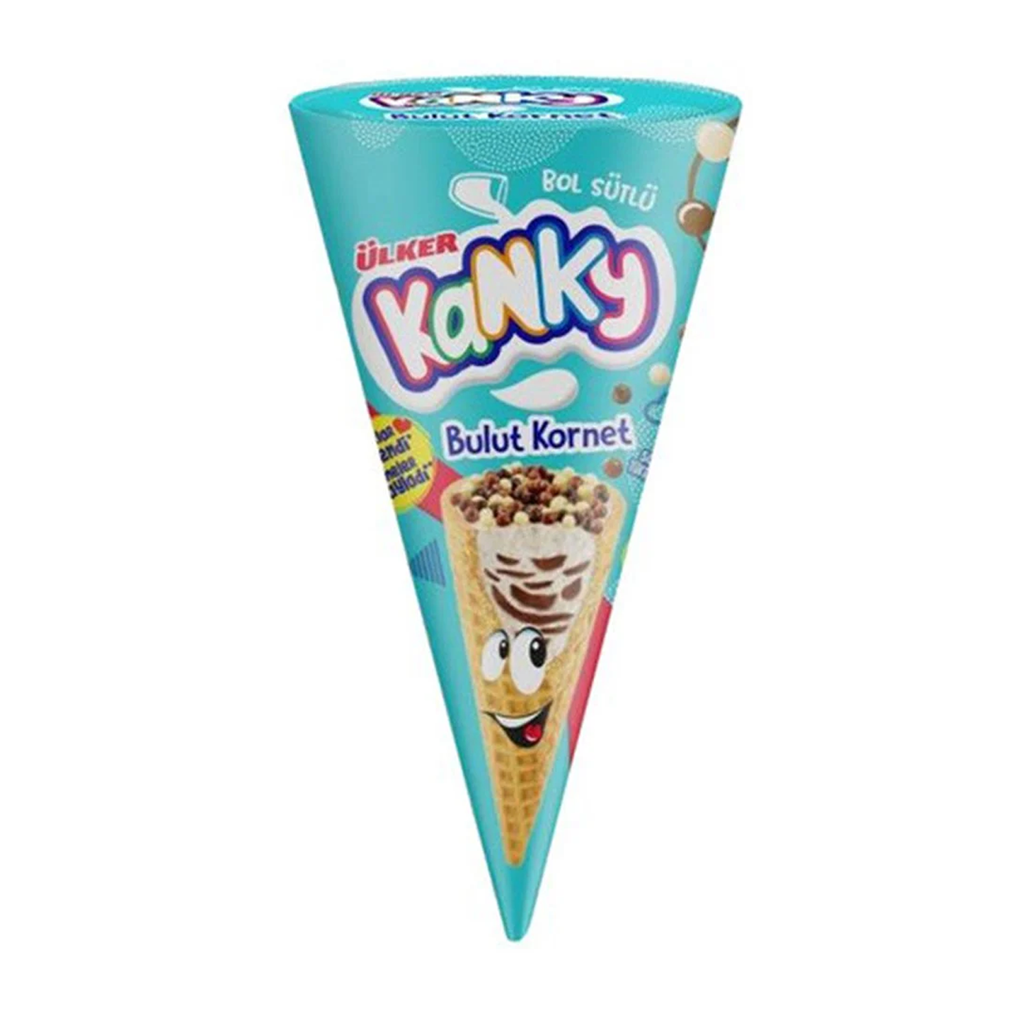 Ülker Kanky Sütlü Kakaolu Kornet 26,5 GR