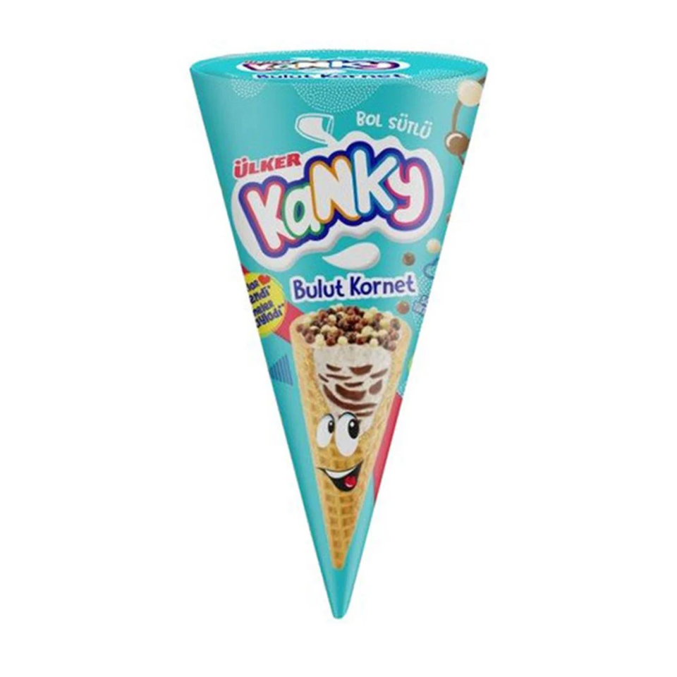 Ülker Kanky Sütlü Kakaolu Kornet 26,5 GR