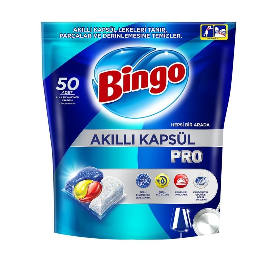 Bingo Hepsi Bir Arada Akıllı Kapsül Pro 50li