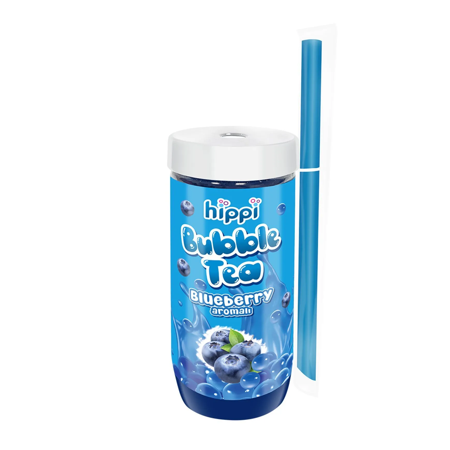 Hippi Bubble Tea Blueberry 350 ML