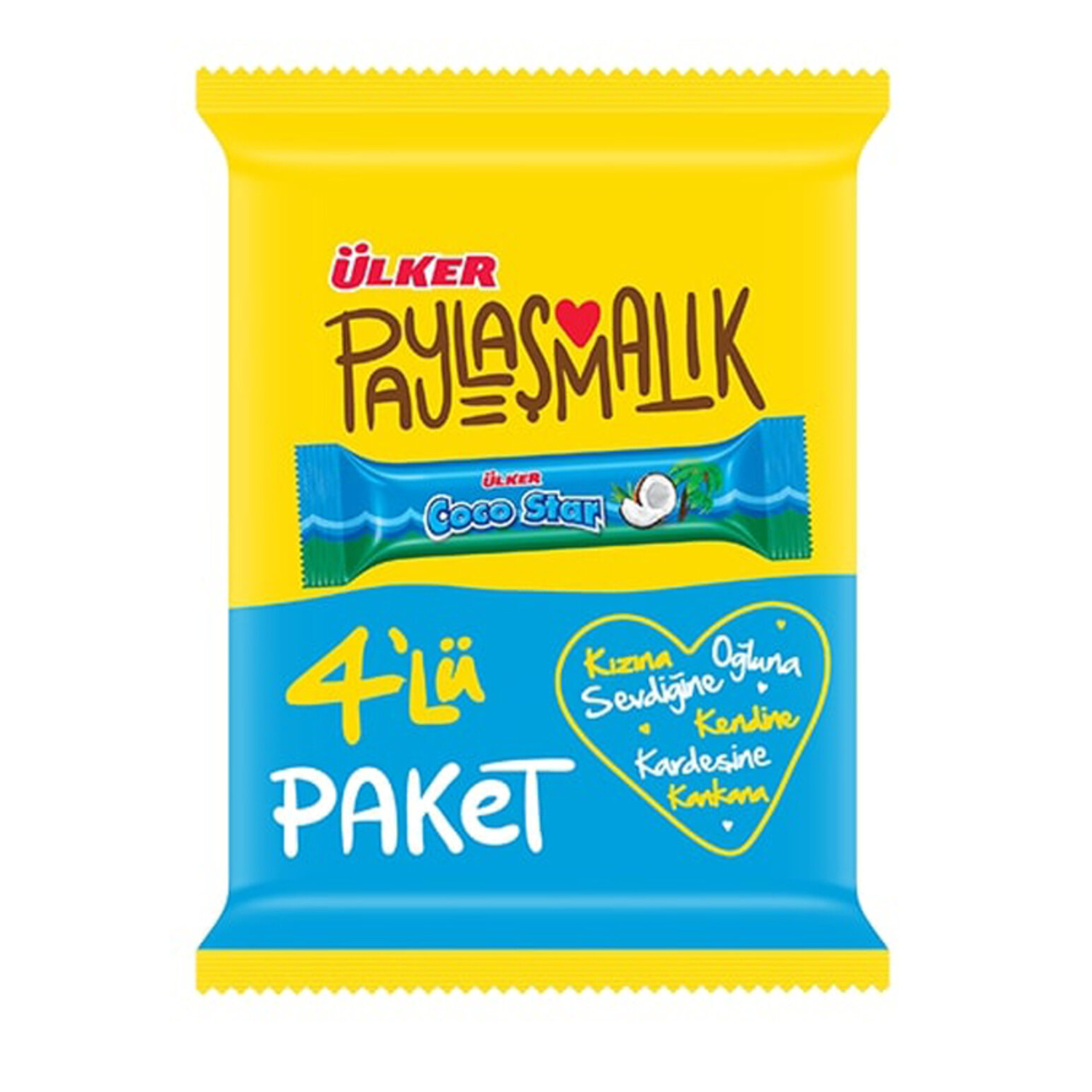 Ülker Coco Star 4lü 100 GR