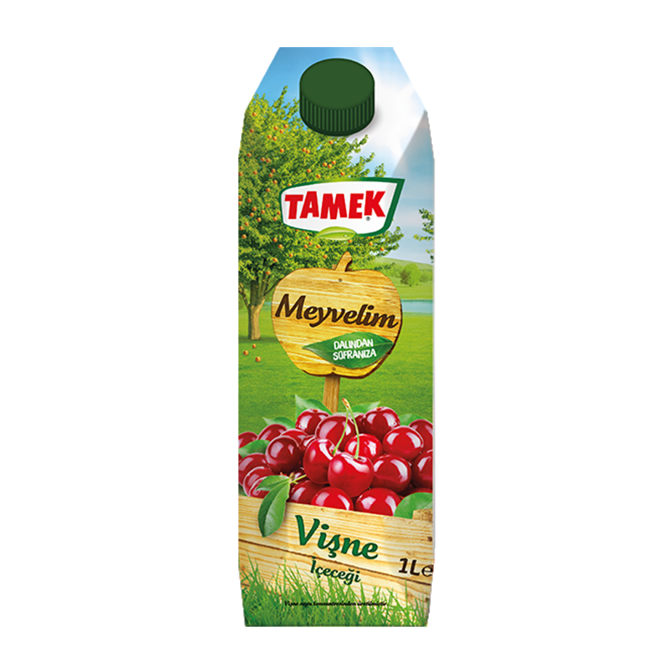 Tamek Vişne Meyvelim 1 LT