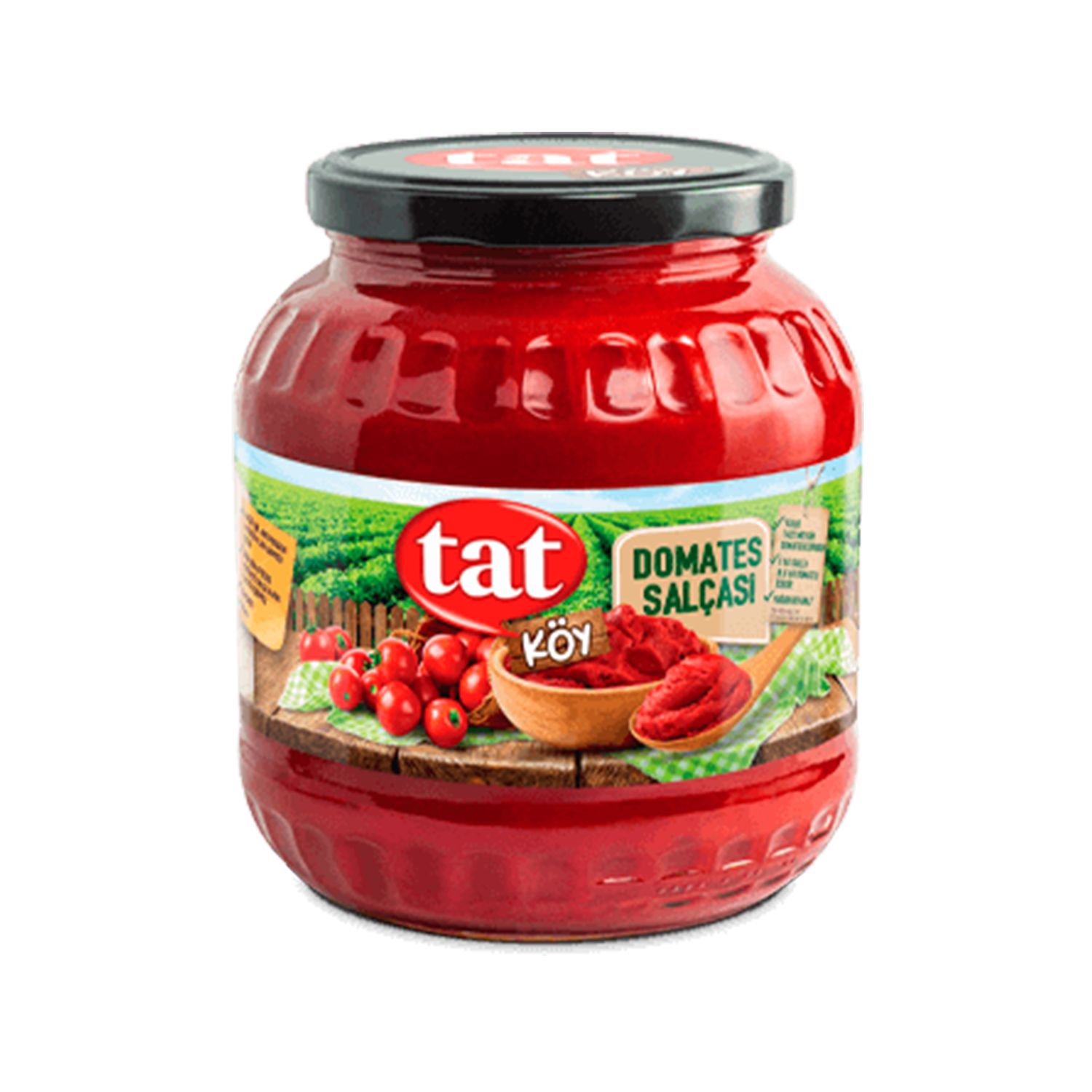 Tat Köy Tipi Karışık Salça 1700 GR Cam