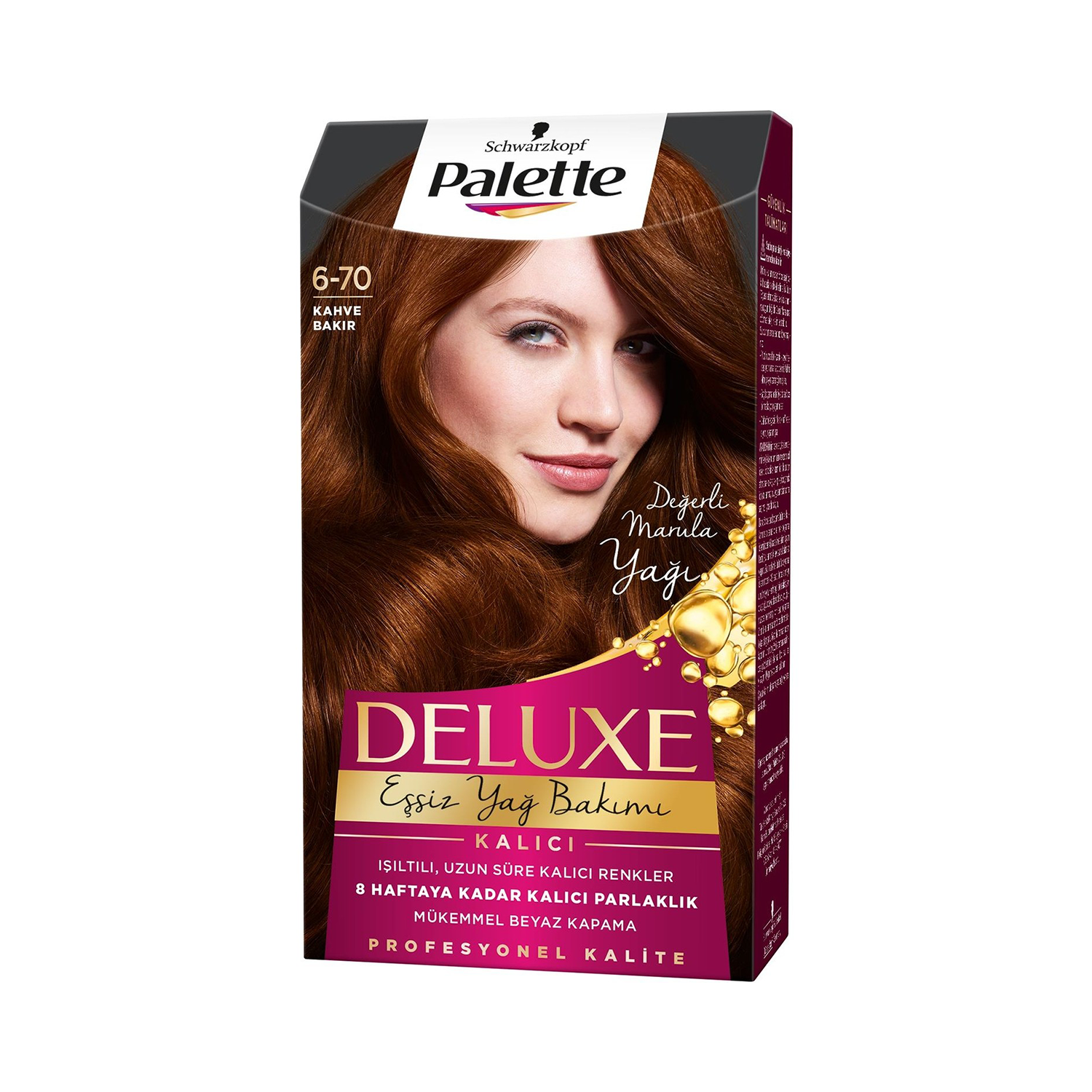 Palette 50 ML Deluxe 6-70 Kahve Bakır