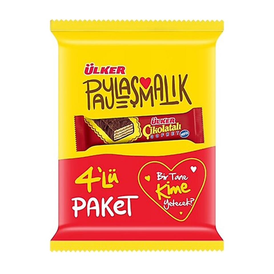 Ülker Çikolatalı Gofret 4x 36 GR