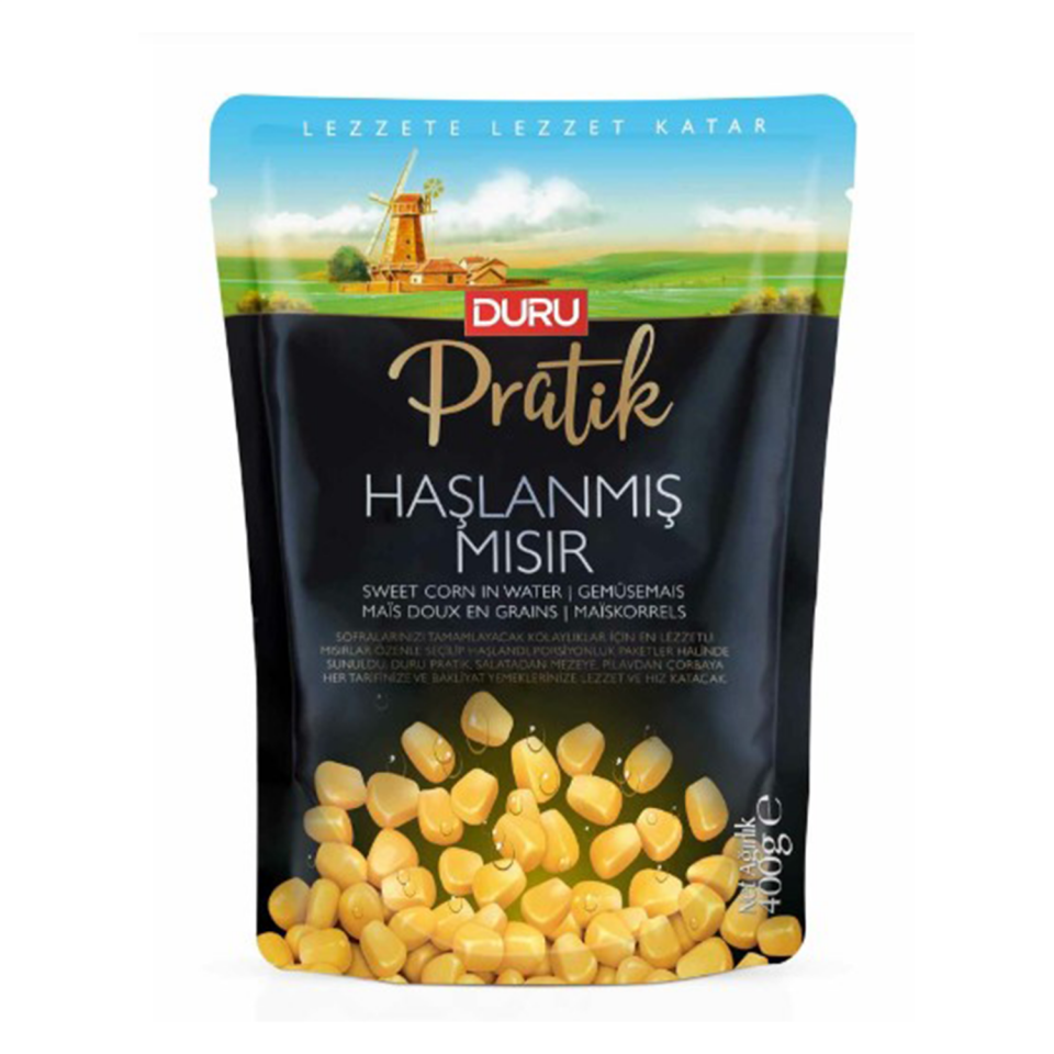 Duru Pratik Haşlanmış Mısır 400 GR