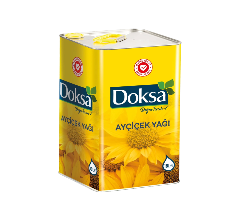 Doksa Ayçiçek Yağı 18 Lt
