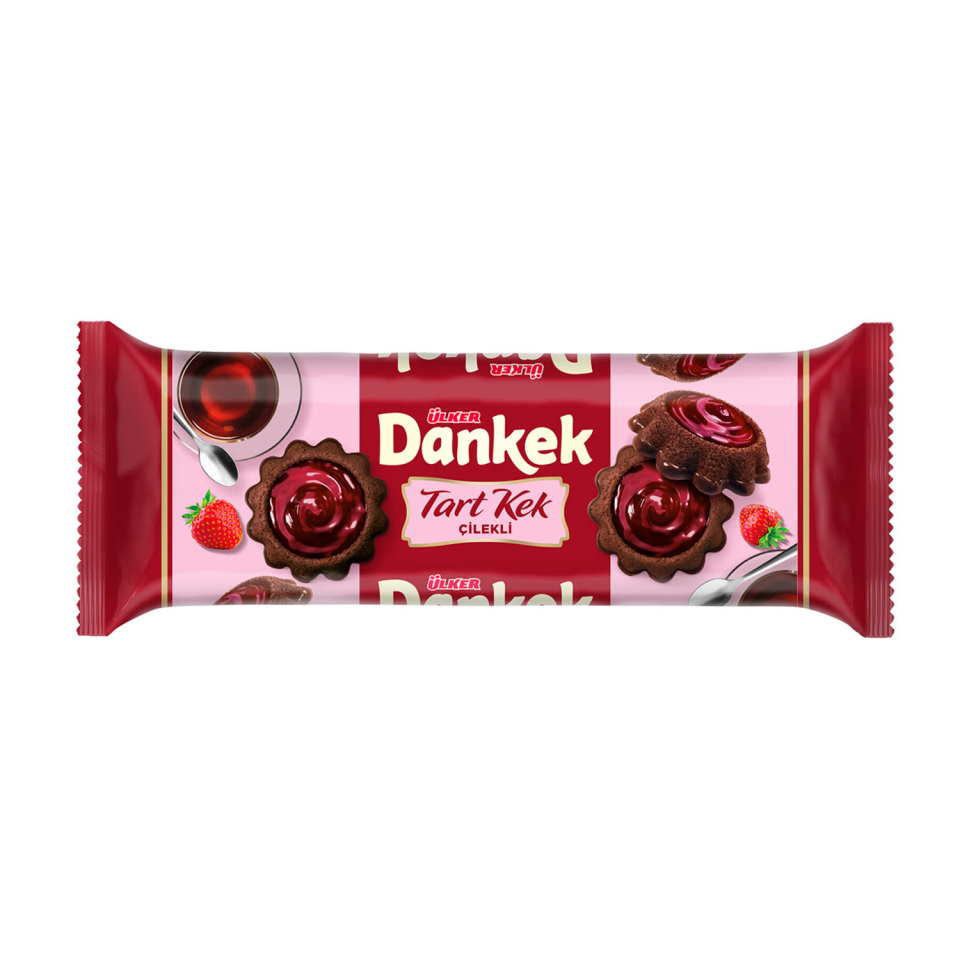 Ülker Dankek Tart Kek Çilekli 180 GR
