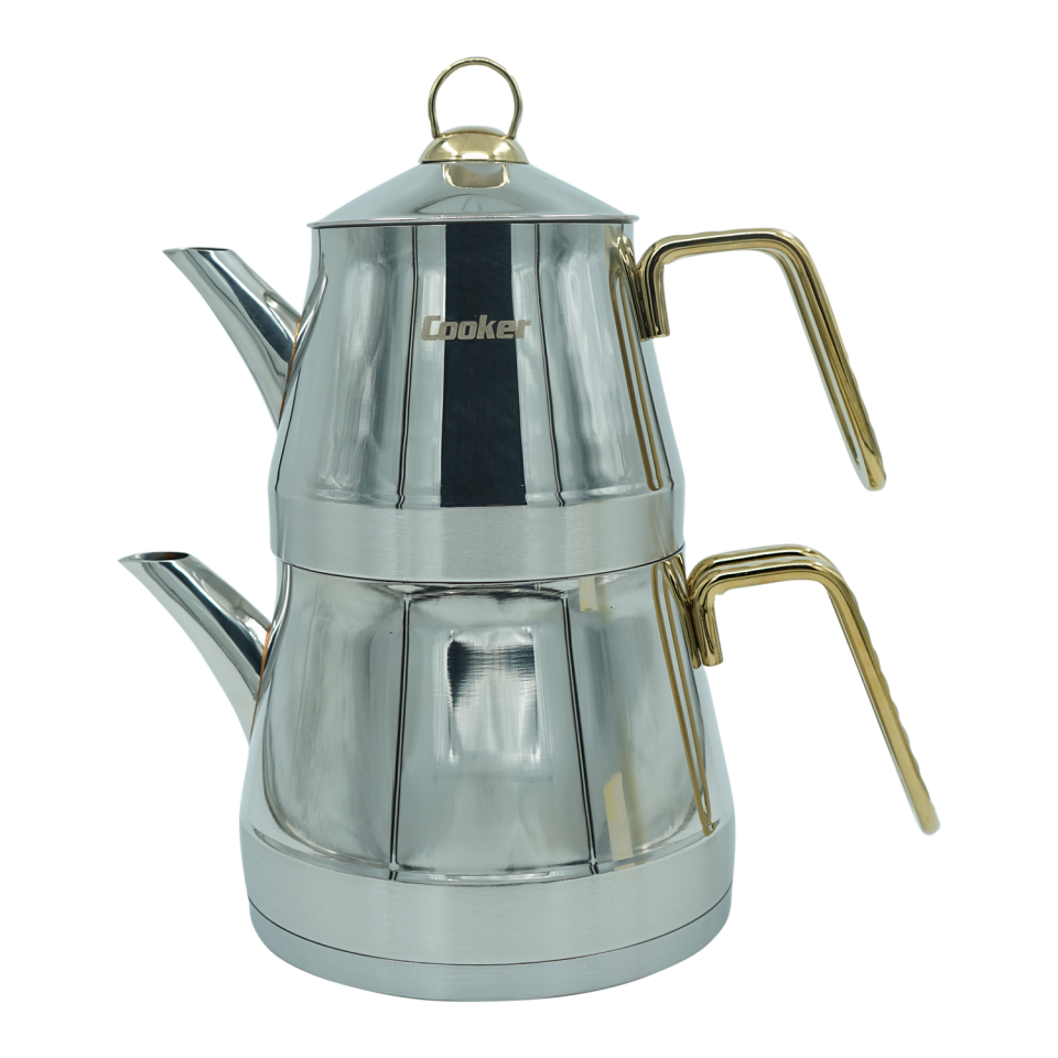 Cooker Alesta 4 Prç Aile Boy Çaydanlık