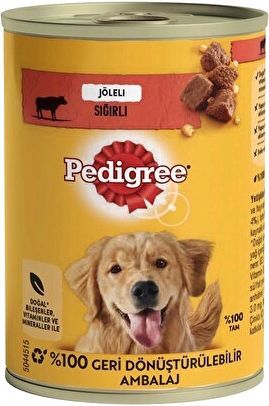 Pedigree Biftekli Konserve Mama 400 Gr