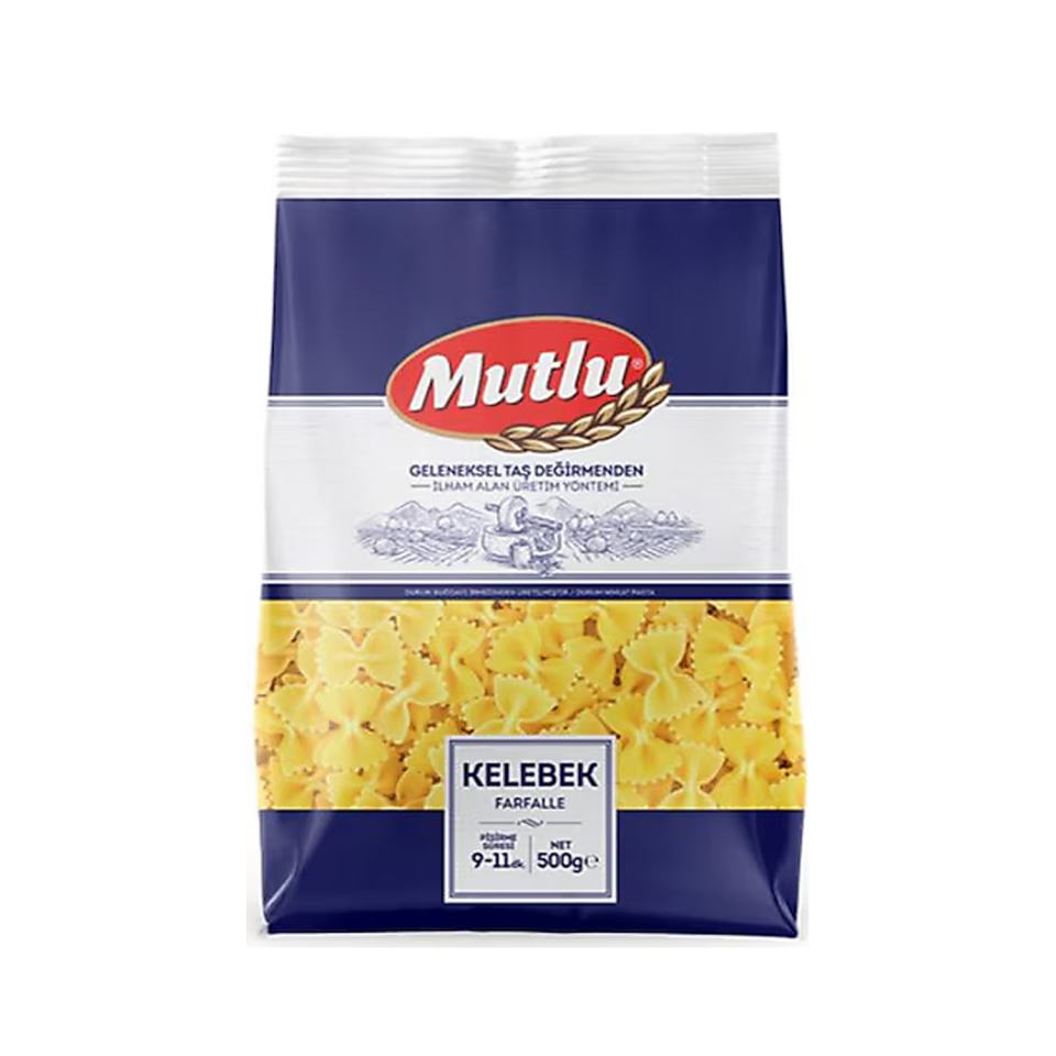 Mutlu 500 GR Kelebek Makarna