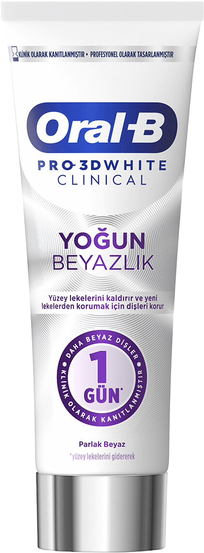 Oral B Pro-3DW Clinical parlak Beyaz 75 ML