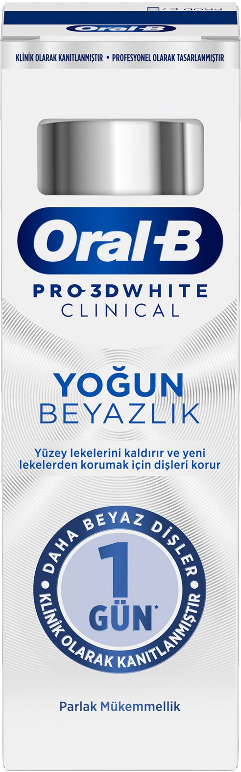 ORAL-B PRO-3DW CLINICAL PARLAK MÜKEMMELLİK 75 ML