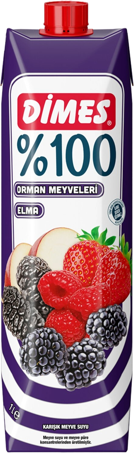 Dimes Meyve Suyu 1LT Orman Meyveleri ve Elma