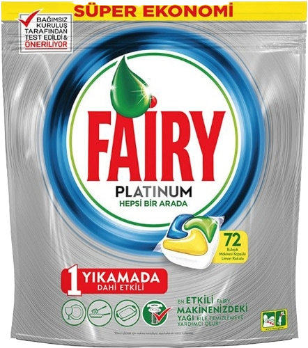 FAİRY BULAŞIK KAPSÜL PLATİNUM 72 Lİ