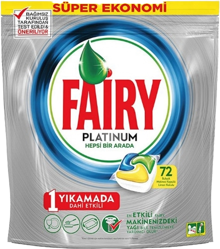 FAİRY BULAŞIK KAPSÜL PLATİNUM 72 Lİ