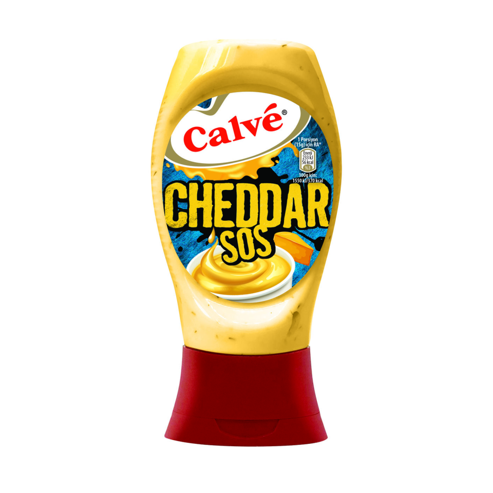 Calve Cheddar Sos 240 GR