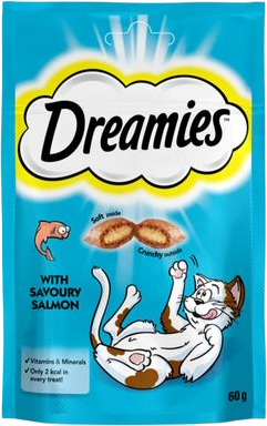 Dreamies Somon Kedi Maması 60 Gr