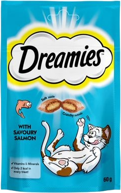 Dreamies Somon Kedi Maması 60 Gr