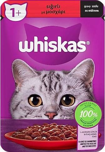 Whiskas PCH. Sığırlı Mama 85 Gr