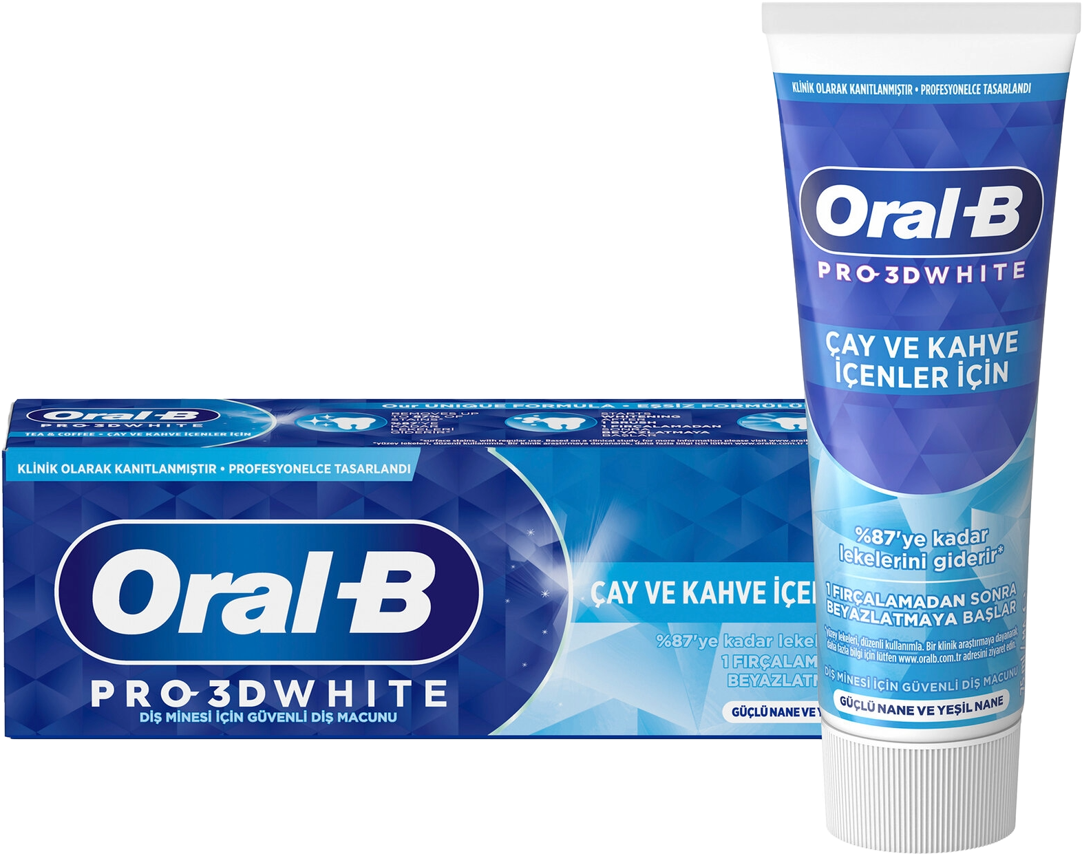ORAL B PRO  3DW ÇAY VE KAHVE 75 ML