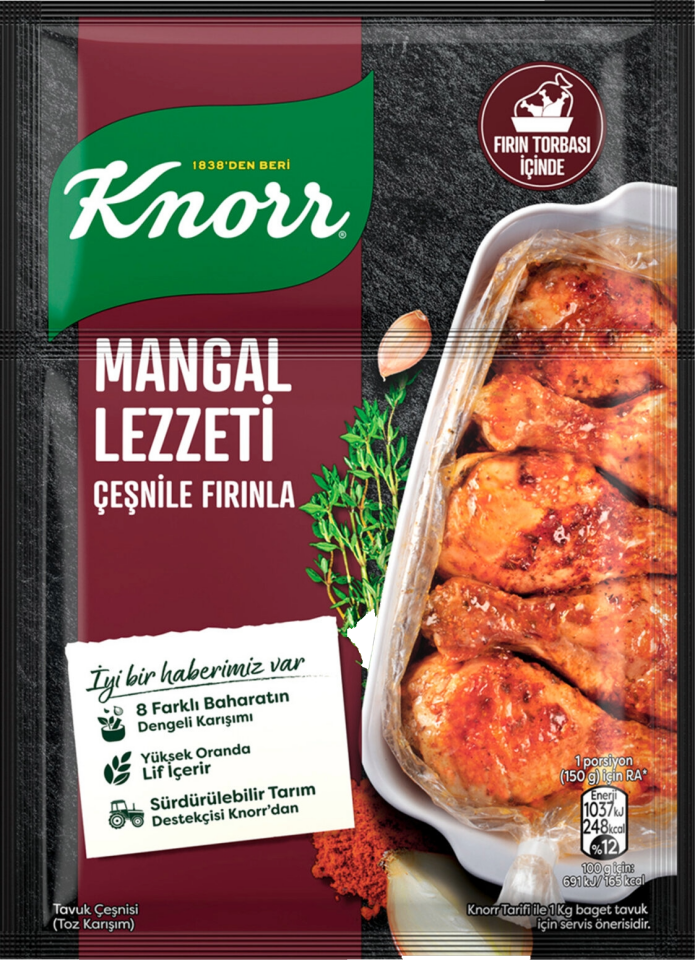 KNORR TAVUK ÇEŞNİ-MANGAL LEZZETİ 29 GR