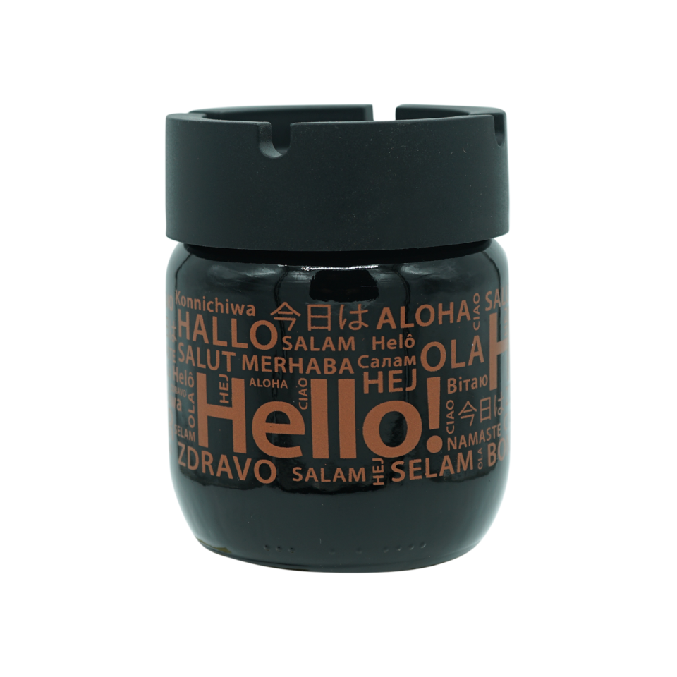 Eminem Hello Baskılı Cam Küllük