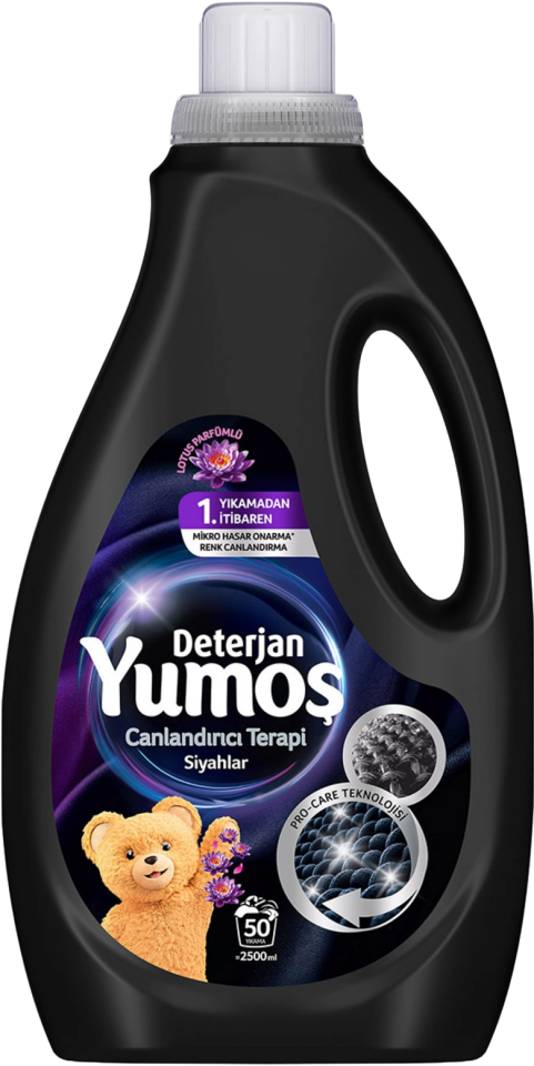 YUMOŞ SIVI DETERJAN SİYAHLAR 2500 ML