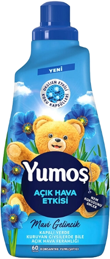 Yumoş Extra 1440 ML Mavi Gelincik