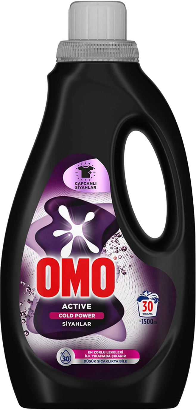 Omo Sıvı Cold Power Siyahları 1500 ML