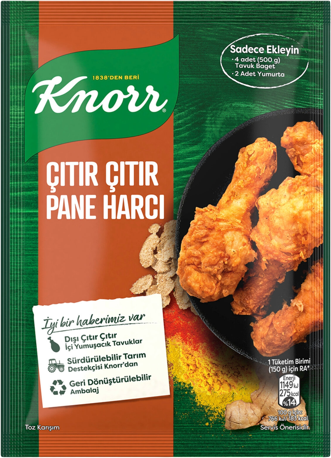 KNORR ÇITIR PANE HARCI 90 GR
