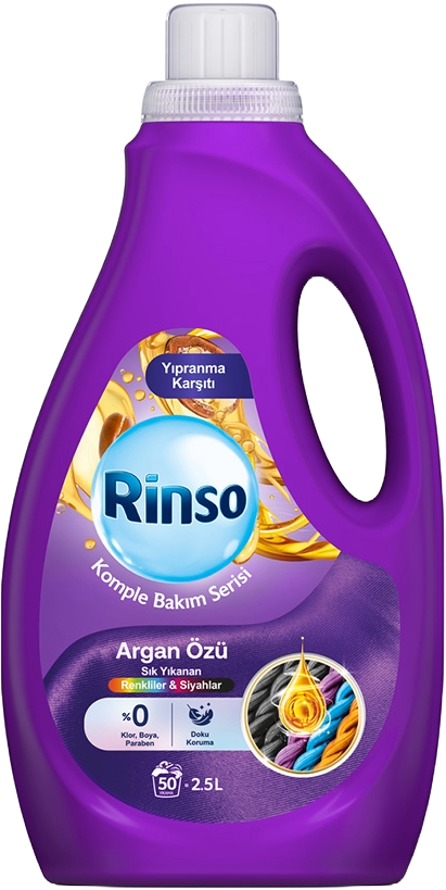 RİNSO SIVI KOMPLE BAKIM ARGAN 2500 ML