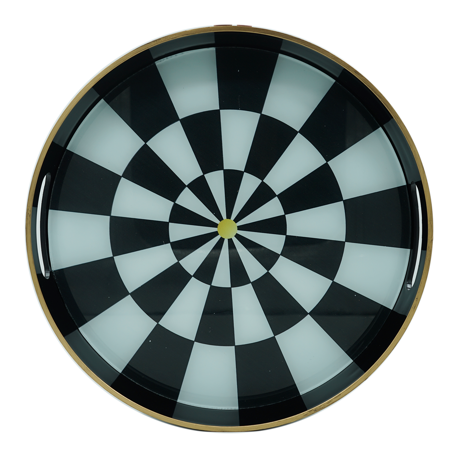 Çifçiler 37 CM Yuvarlak Tepsi