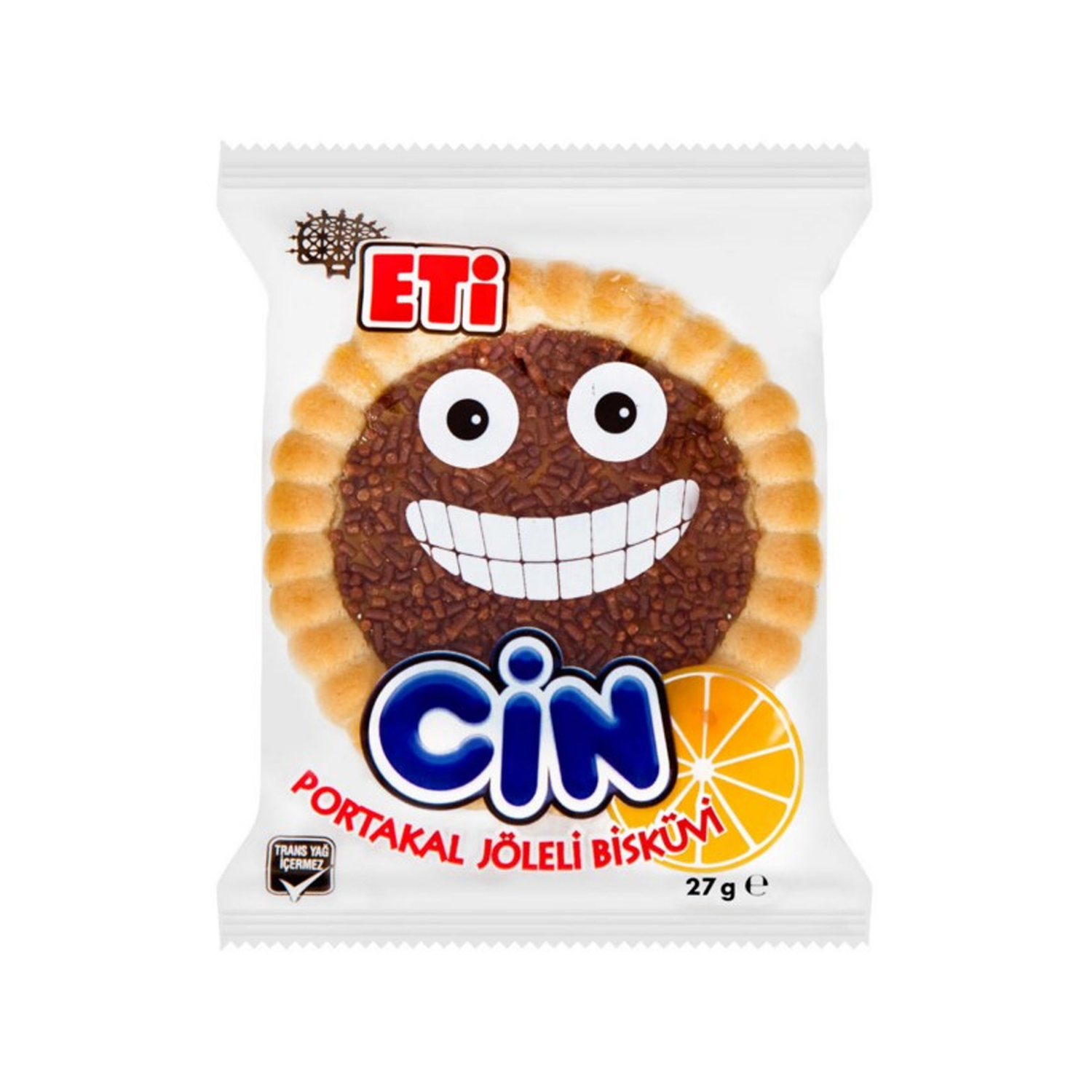 Eti Cin 25 GR Portakallı