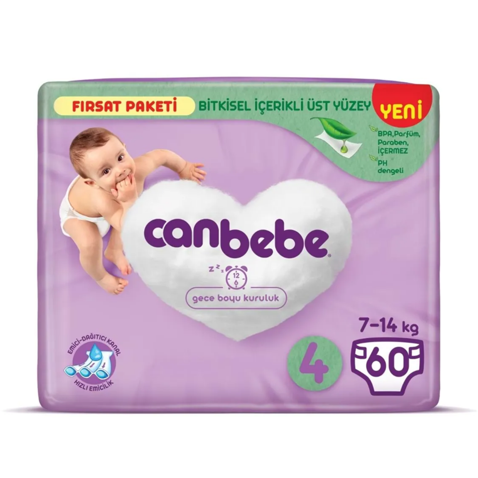 Canbebe Fırsat Paketi Maxi 52 Li