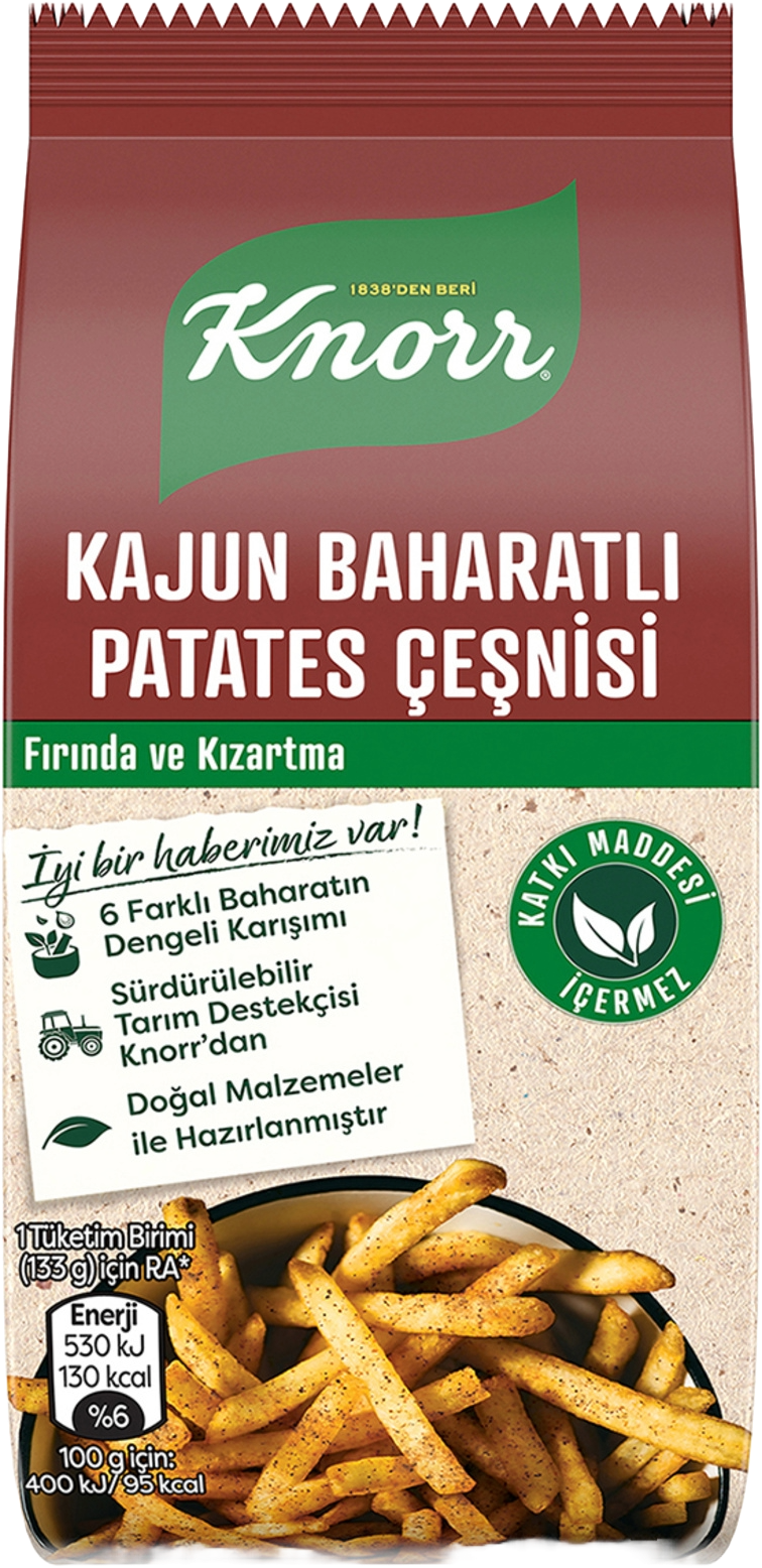 KNORR KAJUN PATATES ÇEŞNİSİ 60 GR