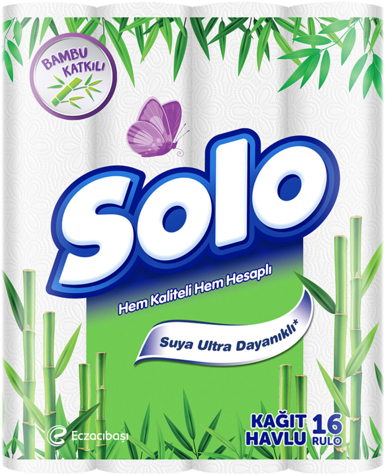 Solo Kağıt Havlu 16lı Bambu