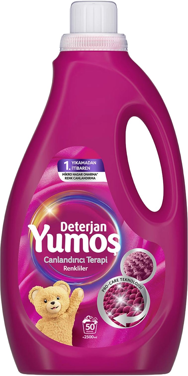 YUMOŞ SIVI DETERJAN RENKLİLER 2500 ML