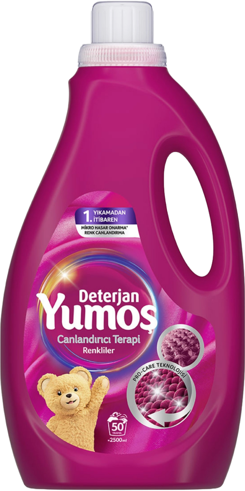 YUMOŞ SIVI DETERJAN RENKLİLER 2500 ML