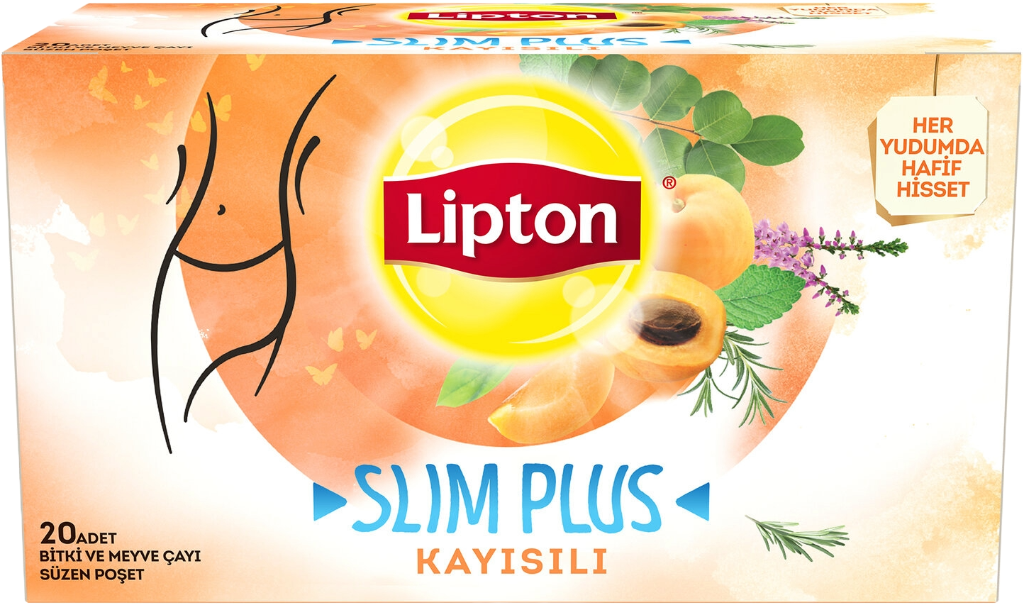 LİPTON SLİM PLUS KAYISILI 36 GR
