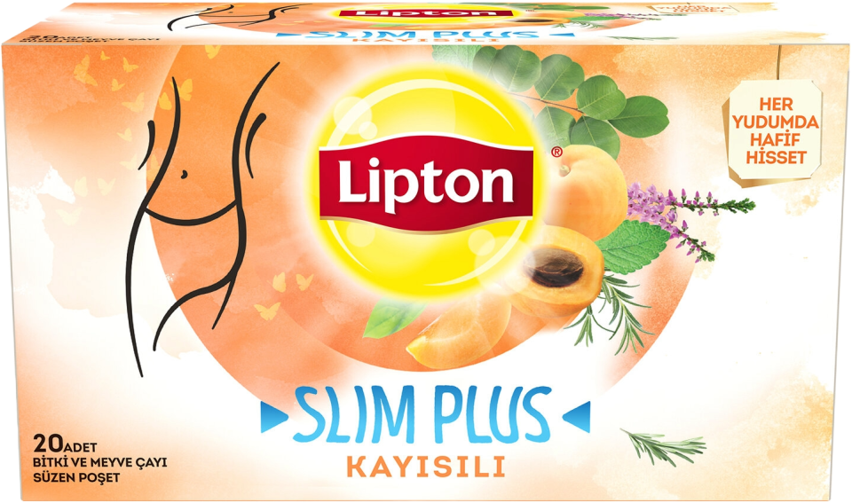 LİPTON SLİM PLUS KAYISILI 36 GR