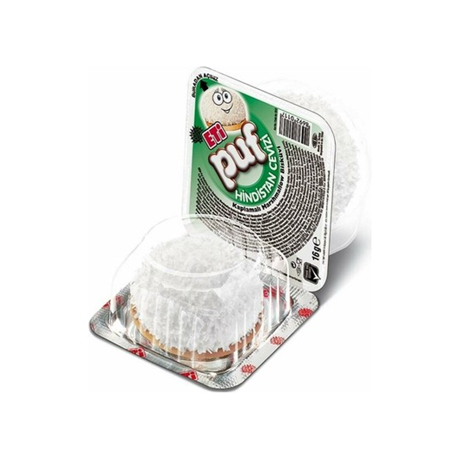 Eti Puf Hindistan Cevizi 16 GR