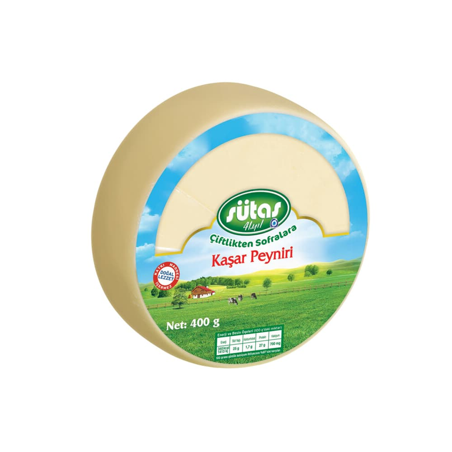 Sütaş Piknik Kaşar 400 GR