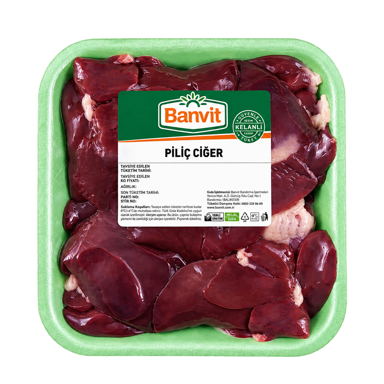 BANVİT TABAKLI CİĞER KĞ