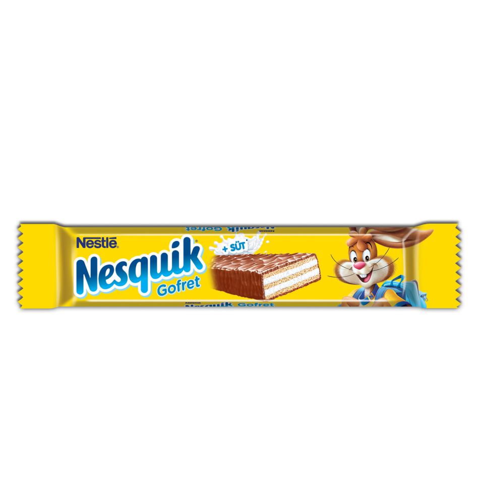 Nestle Nesquik Gofret Süt Çikolata 27 GR